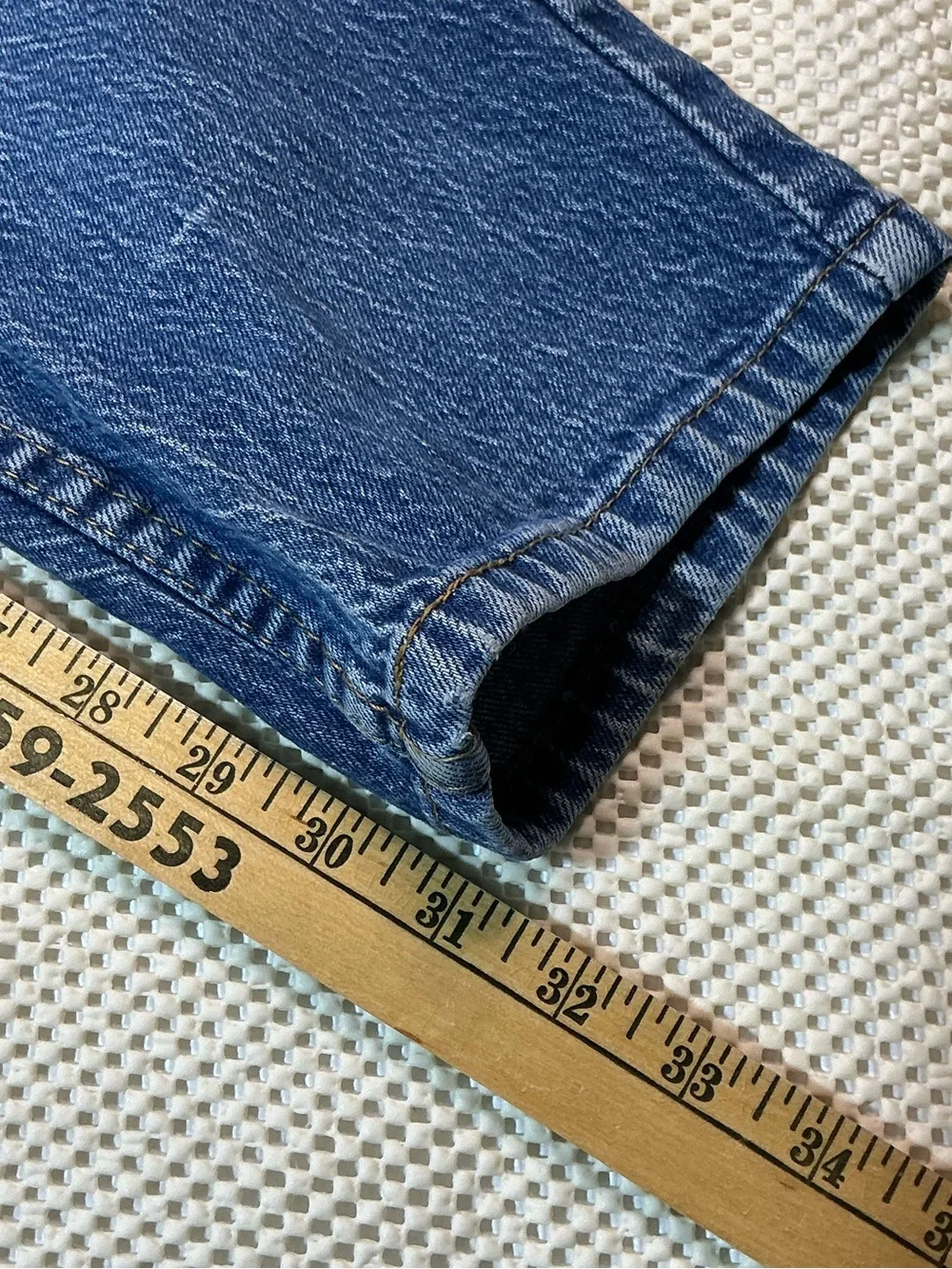 Levi’s 531 Men’s Jeans 36x34 Blue Straight Leg Medium Wash Denim Classic